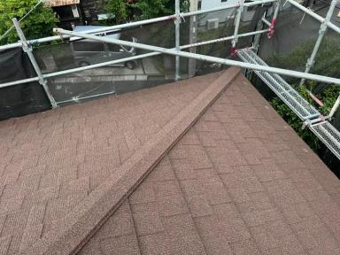 江戸川区 K様 屋根カバー工事 高耐候のセネターで雨漏りの不安を解消！