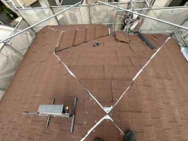 市川市で外装リフォームを行いました！✨　屋根②