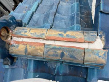 瓦屋根の「棟（むね）」積み直し工事とは？