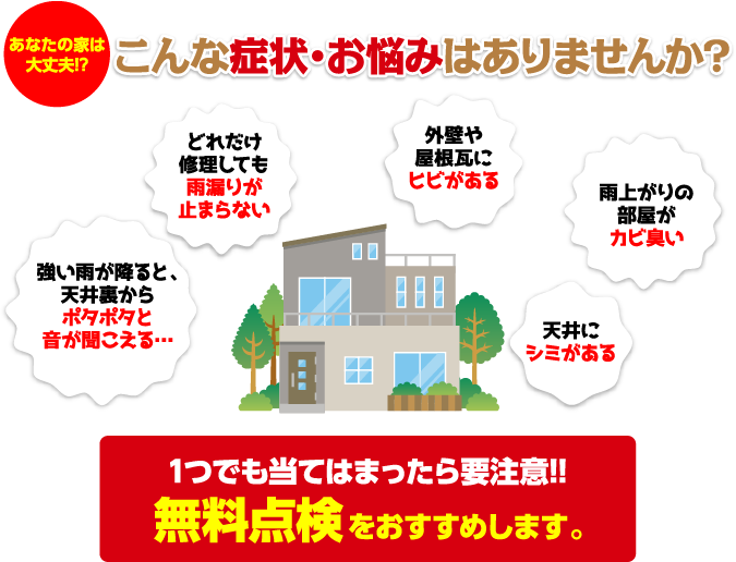 こんな症状・お悩みはありませんか?
